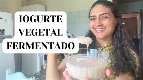 Iogurte Vegetal Fermentado Vegetariano Natural E Sem Lactose Thyra