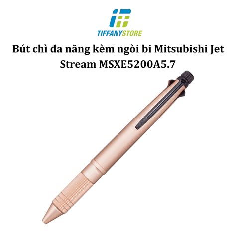 Bút chì đa năng kèm ngòi bi Mitsubishi Jet Stream MSXE5200A5.7 phiên ...