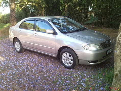 2002 Toyota Corolla Nze For Sale Port Louis Mauritius