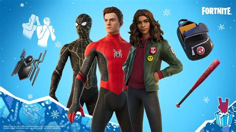 New Spider Man No Way Home Skins Fortnite Chapter 3 Youtube