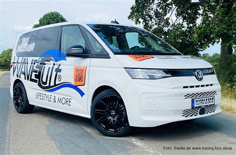 Twin Monotube Felge X Zoll In Glanz Schwarz Leicht Konkav F R Vw T