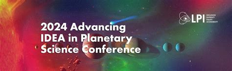 2024 Advancing Idea In Planetary Science Conference