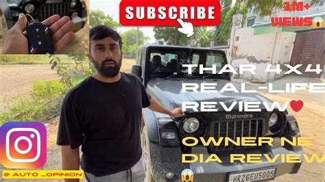 Mahindra Thar Lx Hard Top 4x4 2022 ₹16 Lakh Real Life Review Thar