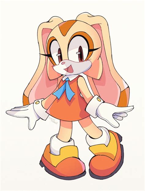 Tango On Twitter Cream Sonic Sonic Fan Characters Vintage Cartoon