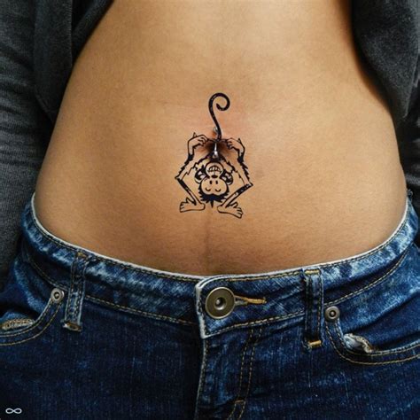 45 Adorable and Eye-Catching Belly Button Tattoo Ideas - Wild Tattoo Art