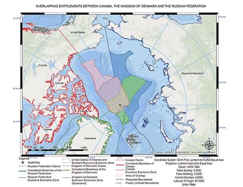 The Delimitation Of The Extended Continental Shelves In The Central