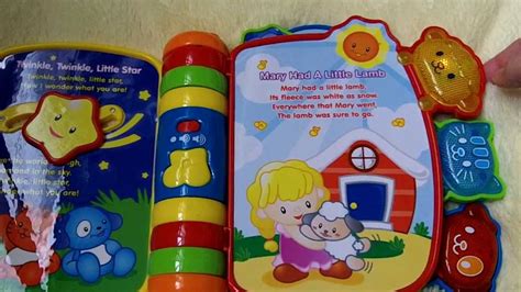 Vtech Rhyme And Discover Book Youtube