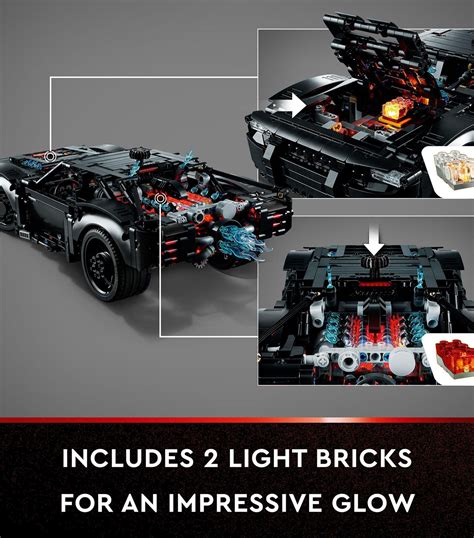 Lego Lego Technic The Batman Batmobile Toy Car Harrods Uk