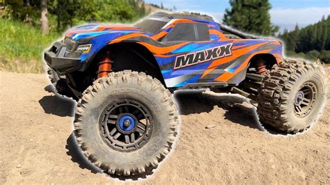 Traxxas Maxx V2 First Test Youtube