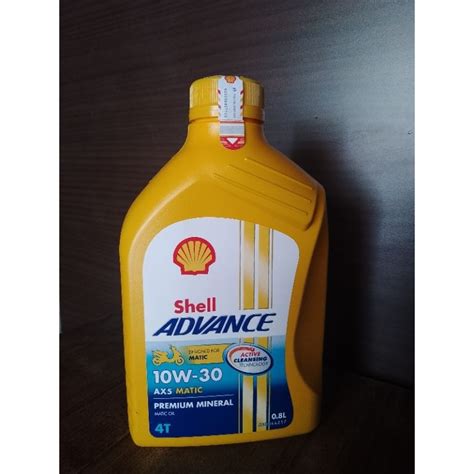 Jual Oli Shell Advance 10w 30 AX5 Matic Shopee Indonesia