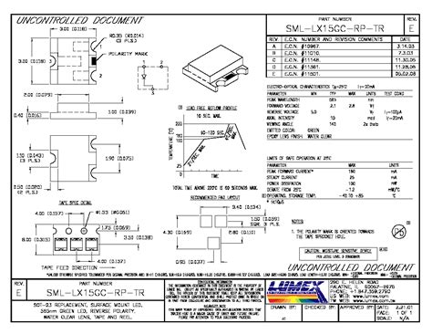 Sml Lx Gc Rp Tr Datasheet Pages Lumex Sot Replacement