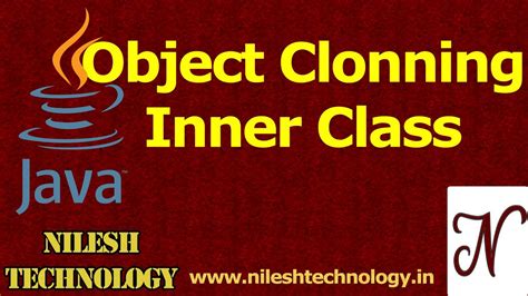 Java Object Cloning Inner Class Or Nested Class Static Class YouTube