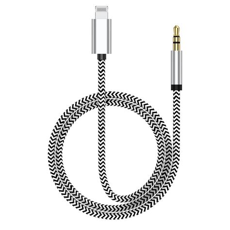 Amazon Apple MFi Certified AUX Cord For IPhone 13 Lightning To