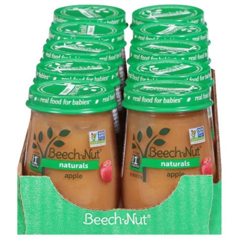 Beech Nut Naturals Stage Apple Baby Food Jars Ct Oz Frys