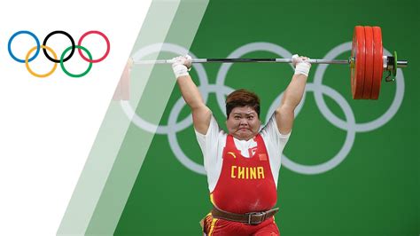 Chinas Meng Wins Gold In Womens 75kg Weightlifting Youtube