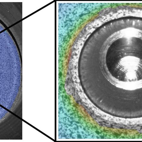 3D DIC Strain Field Overlain Experimental Geometry With The RoI