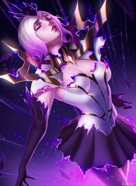 Elementalist Lux Skin Fanart Artist Zarory League Of Legends