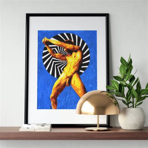 Male Nude Full Frontal Nudity Erotic Vintage Photo Gay Art Etsy