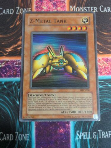 Yu Gi Oh Tcg Z Metal Tank Magicians Force Mfc Unlimited Super Rare