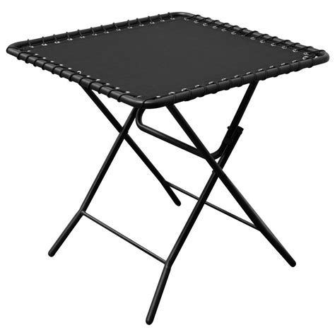 Arlington House Glenbrook Black 42 In Round Mesh Patio Dining Table