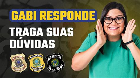 Live Tira D Vidas Concursos Policiais Pol Cia Federal Prf E Pol Cia