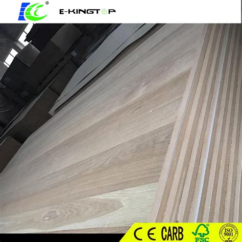 AAA Grade Natural Veneer Laminated Oak Walnut Saple Teak MDF With E1