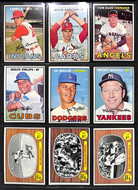 Lot Detail 1967 Topps Low Number Baseball Card Set Cards 1 533