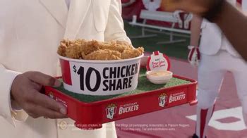 KFC 10 Chicken Share TV Spot Bad Call Featuring Rob Riggle ISpot Tv