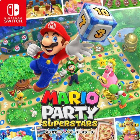 【ns 遊戲片】switch 遊戲 瑪利歐派對 超級巨星 Mario Party Superstar 蝦皮購物