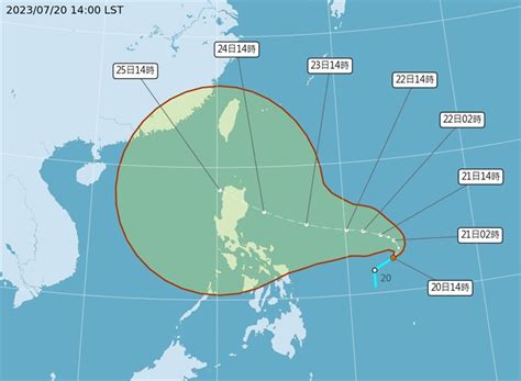 颱風杜蘇芮最快21日清晨生成 估可能轉為中颱撲台 生活 中央社 Cna