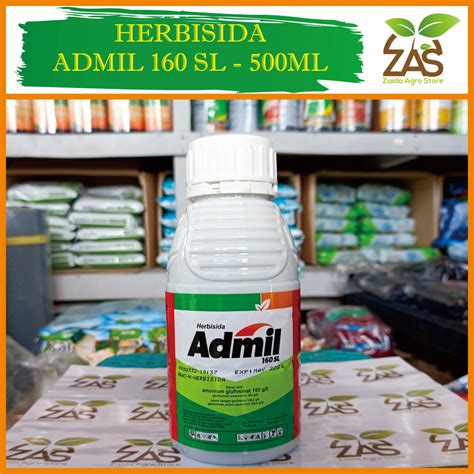 Jual ADMIL 160SL 500 ML HERBISIDA SISTEMIK DAN KONTAK RACUN