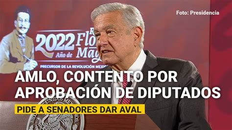 AMLO contento por aprobación de iniciativa sobre Ejército pide a