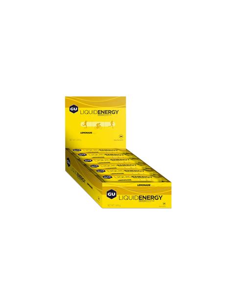 Gu Box Energy Liquid Lemonade 12 Unid