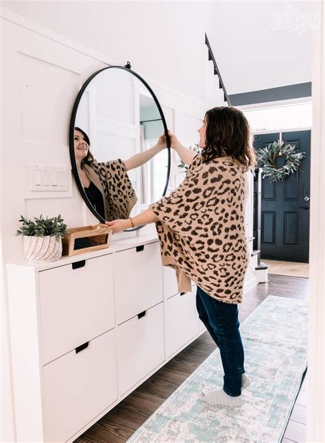 Small Entryway Makeover With Ikea Shoe Storage Hack The Diy Mommy