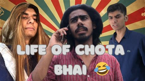 Life Of Chota Bhai Funny Skit The Dull Brothers Youtube