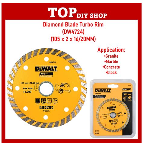 Dewalt Diamond Cutting Disc Dw Dw Dw Dw Ut