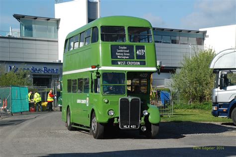 HLX421 1948 AEC Regent III Weymann Ex LT RT604 HLX421 AEC Flickr