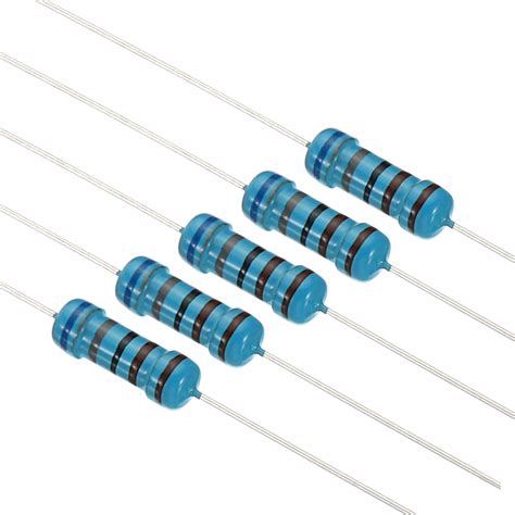 Unique Bargains Ohm To Mohm Metal Film Resistor Assortment Kit