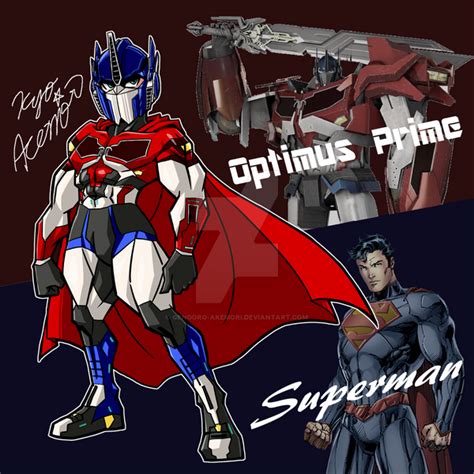 Fusion Optimus Prime Superman By Gengoro Akemori On DeviantArt