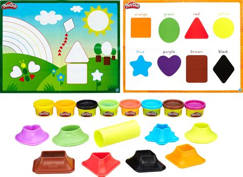 Customer Reviews: Hasbro Play-Doh Shape and Learn: Colors and Shapes ...