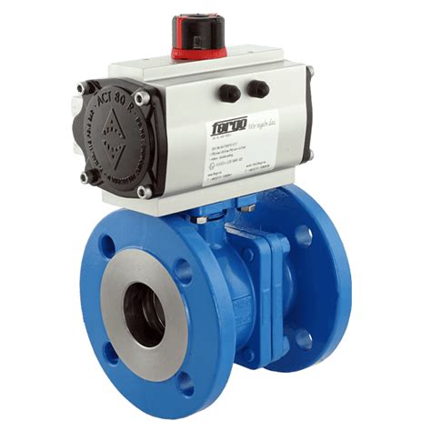 Flanged Ball Valve DN 65 PN16 With Actuator