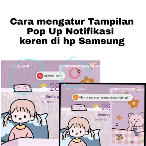 Cara Mengatur Pop Up Notifikasi Agar Lebih Keren Di Hp Samsung