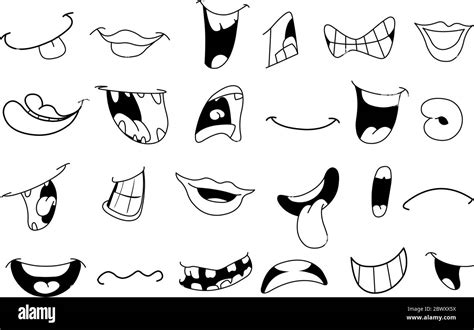 Mouth Template Printable