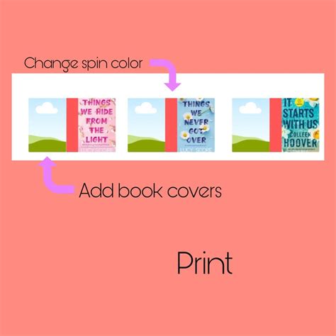 Mini Book Covers Mini Book Template Canva Template Printable Pdf Mini Books 135 Mini Books Etsy