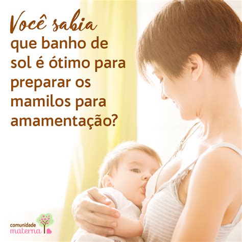 Sim Uma ótima Maneira Para Preparar Os Seios Para A Amamentação é O