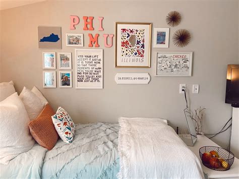 Dorm Inspiration For Sorority House Dorm Room Wall Decor College Dorm Room Decor Dorm Room Diy