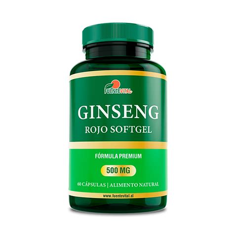 Ginseng Rojo Coreano 60 Cáps Softgel