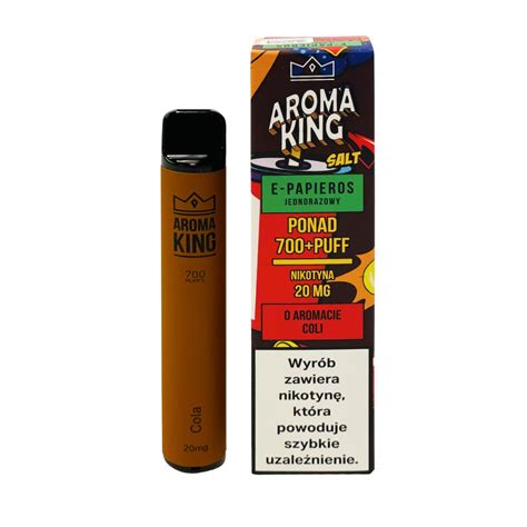 Aroma King Cola Buch W E Papieros Jednorazowy Jamaican