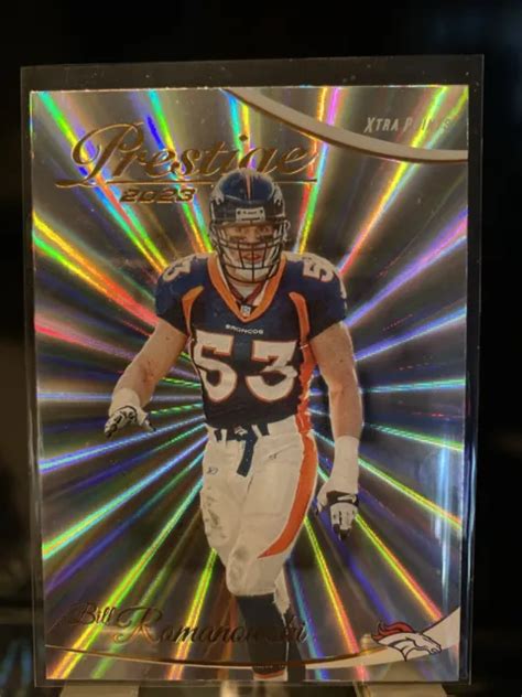 Bill Romanowski Prestige Xtra Points Sunburst Parall Le Denver