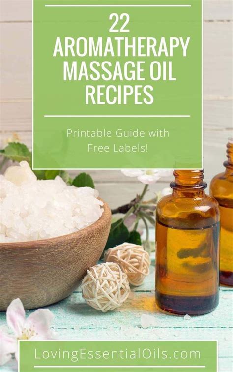 22 Aromatherapy Massage Oils Free Recipe Guide Artofit